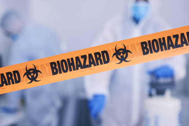 Professional Drug Lab Cleanup technician working in Allenton, WI